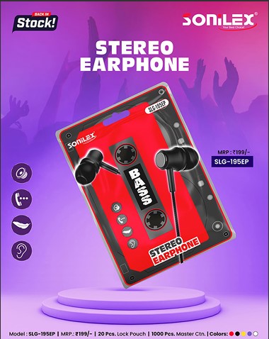 Sonilex Stereo Earphone