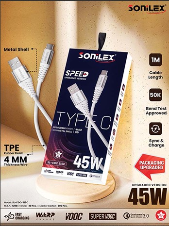 Sonilex Type-C Cable